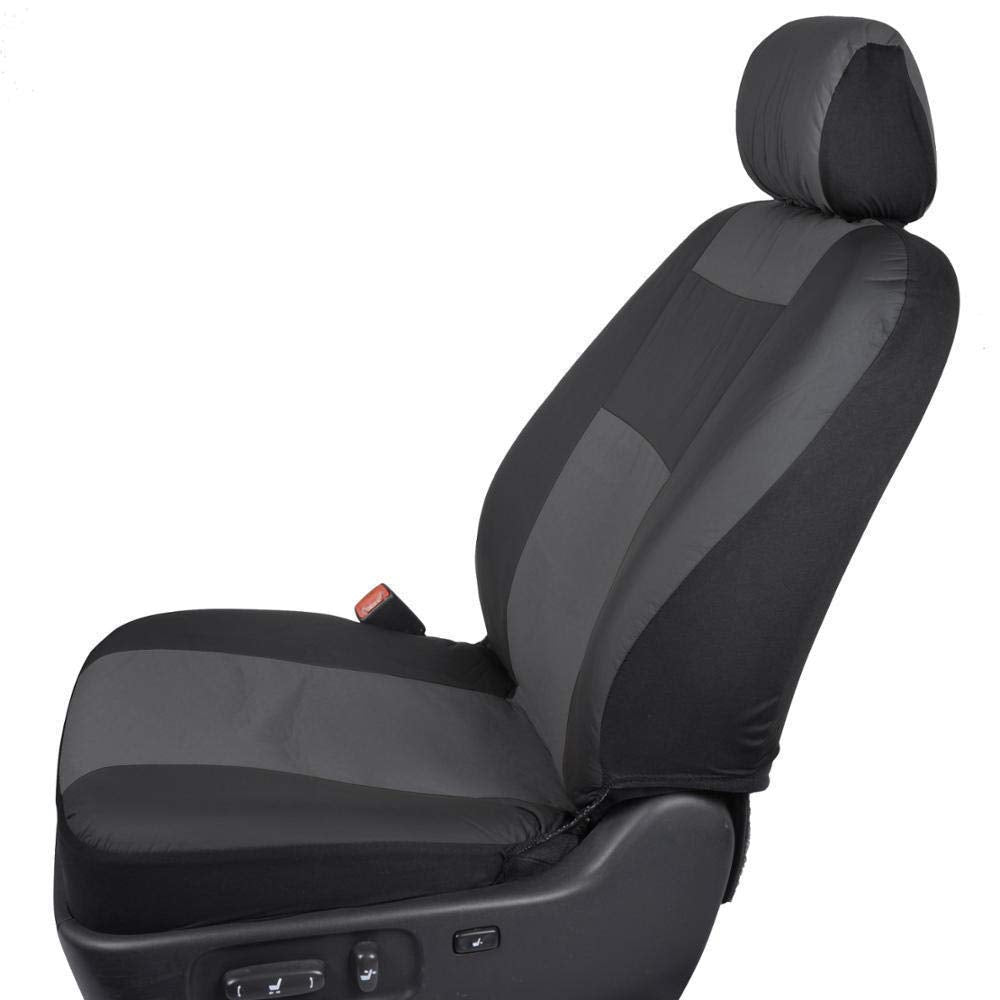 Estética uniforme de las fundas de coche Garvee que disimula signos de uso y realza el habitáculo